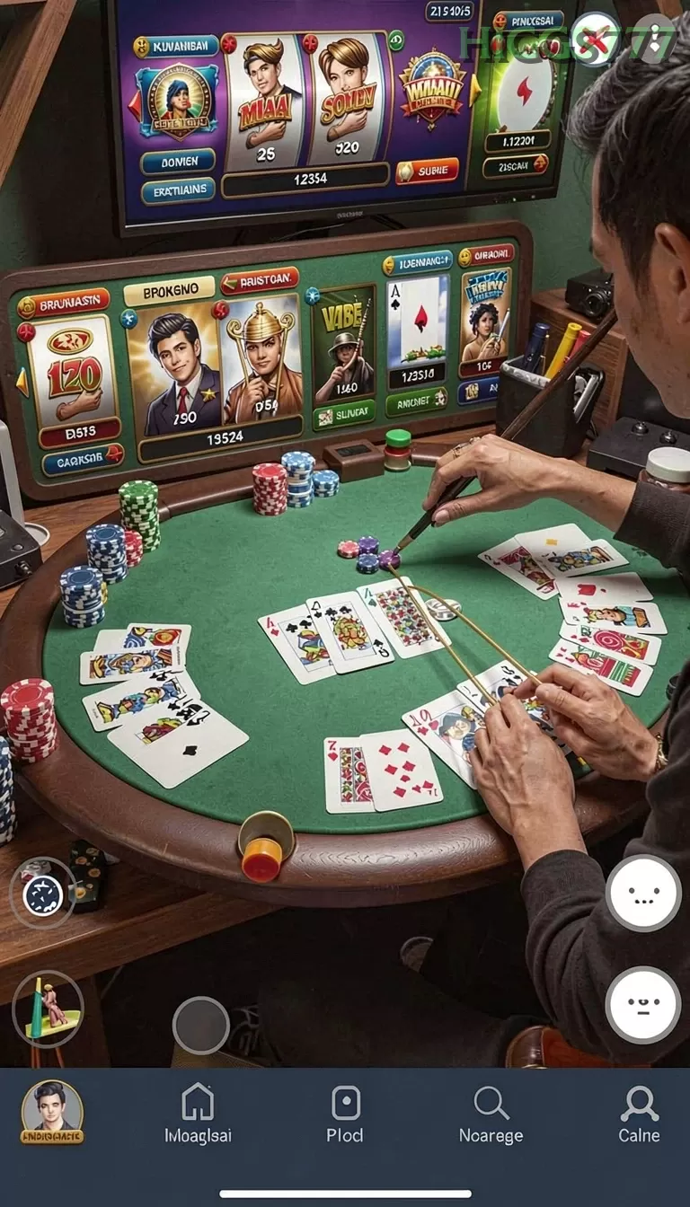 Cuplikan layar QTGAME — pengaturan akun